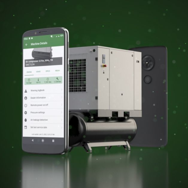 AirCare Monitor & control your compressor on your phone Chicago Pneumatic